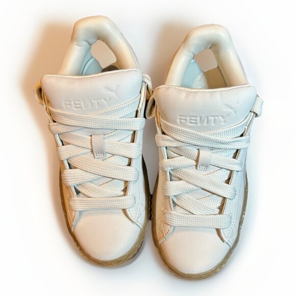 PUMA Fenty x Creeper Phatty Earth Tone Pack Women's Size 7 Warm White 396813-03 - Picture 9 of 14